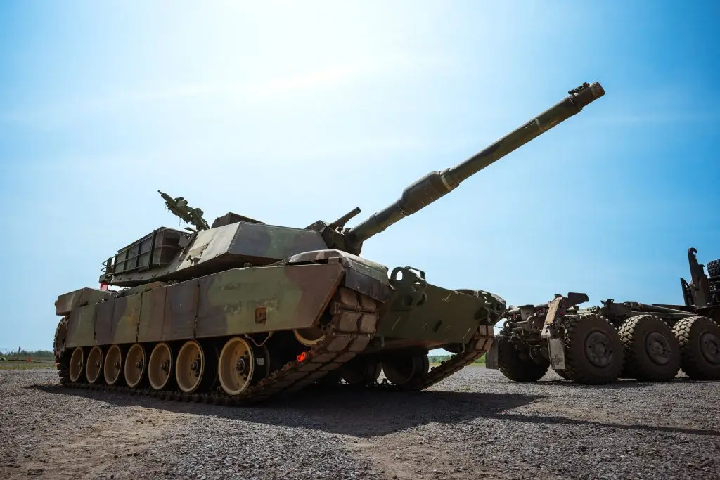 Picture of a tank at MTU's Keweenaw Research Center Jubilee